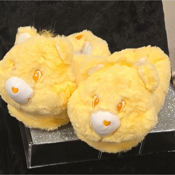 Care Bears FunShine Bear 3D Plush Head Slippers - Picture 9 of 12
